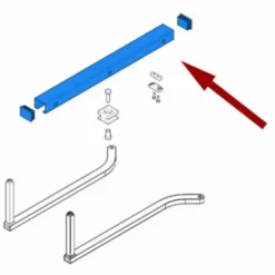 Came Pièce Détachée Rail De Coulissement Ferni Stylo 119rid352