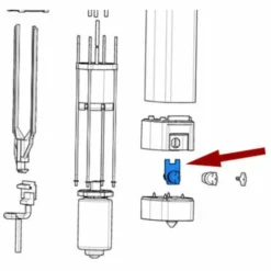Came Pièce Détachée Serrure Stylo 119rid348