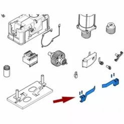 Came Pièce Détachée Pair Ailettes Fin De Course Bk By Sdn Bxl 119riy038