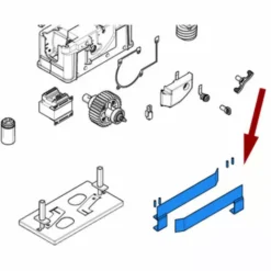 Came Pièce Détachée Pair Ailettes Fin De Course Bk By 119riy078