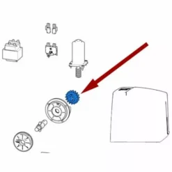Came Pièce Détachée Pignon Module 4 Bxv Sdn 119ribs001