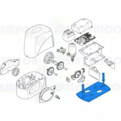 Came Pièce Détachée Base Fixation Motoréducteur Bx 119ribx049 -CAME Soldes Boutique 26007568 3