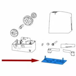 Came Pièce Détachée Base Fixation Motoréducteur Sdn Bxl 119rib004