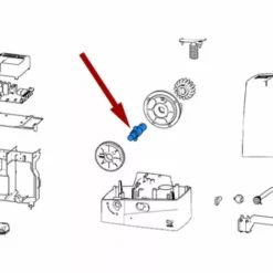 Came Pièce Détachée Arbre Lent Sdn 119ribs003