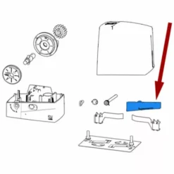 Came Pièce Détachée Levier Déverrouillage Sdn 119ribs010