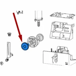 Came Pièce Détachée Arbre Lent Bxl 119rib001