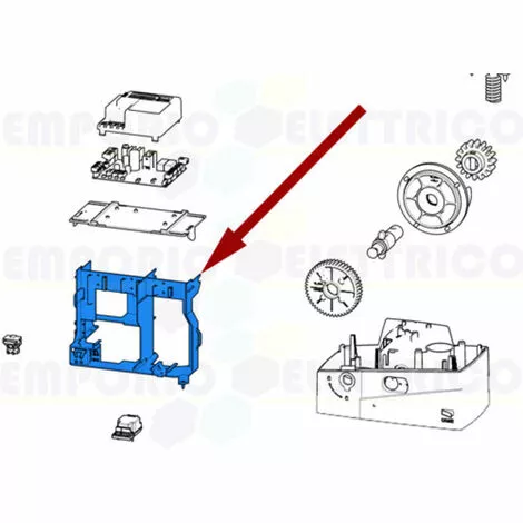 Came Pièce Détachée Support Composants Bxv Sdn 119ribs009 3 Came Pièce Détachée Support Composants Bxv Sdn 119ribs009 – Image 3