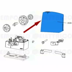 Came Pièce Détachée Couvercle Gris Ral 7024 Bxv Std 88001-0164 -CAME Soldes Boutique 26224876 3