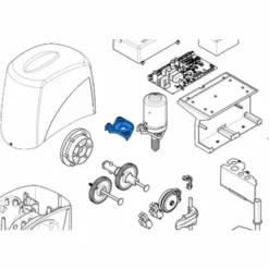 Came Pièce Détachée Bride Et Joint Moteur Bx 119ribz017