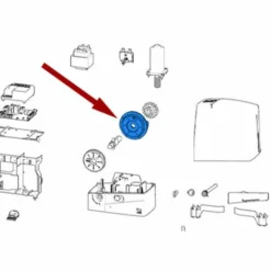 Came Pièce Détachée Bride Frontale Sdn 119ribs002