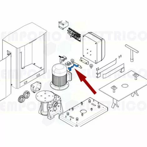 Came Pièce Détachée Support Fin De Course By 119riy063 3 Came Pièce Détachée Support Fin De Course By 119riy063 – Image 3