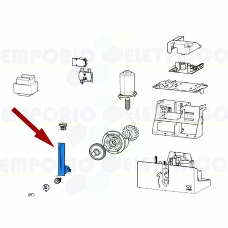 Came Pièce Détachée Groupe Levier De Déverrouillage Bxl 119rib009 3 Came Pièce Détachée Groupe Levier De Déverrouillage Bxl 119rib009 – Image 3