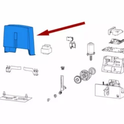 Came Pièce Détachée Couvercle Motoréducteur Ral 7024 Bxl 88001-0076