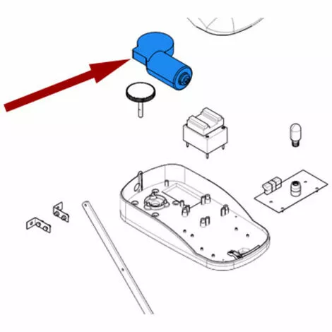Came Pièce Détachée Motoréducteur Ver 119rie160 1 Came Pièce Détachée Motoréducteur Ver 119rie160