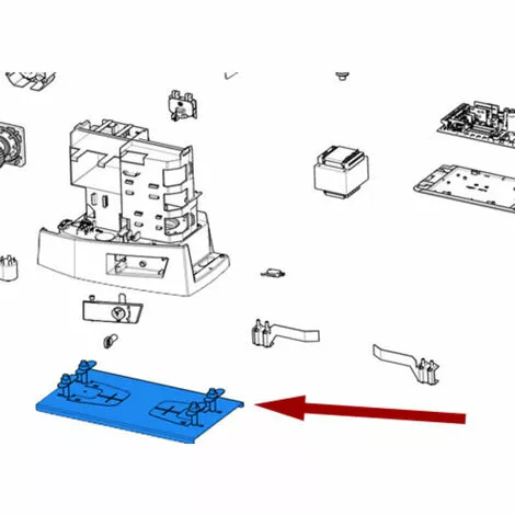 Came Pièce Détachée Groupe Plaque De Base Bkv 88001-0184 1 Came Pièce Détachée Groupe Plaque De Base Bkv 88001-0184