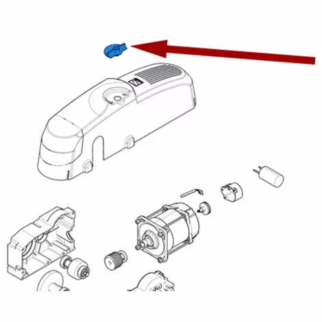 Came Pièce Détachée Levier Déverrouillage Emega 119rie052 1 Came Pièce Détachée Levier Déverrouillage Emega 119rie052