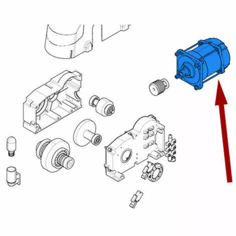 Came Pièce Détachée Groupe Moteur Emega 119rie072 1 Came Pièce Détachée Groupe Moteur Emega 119rie072