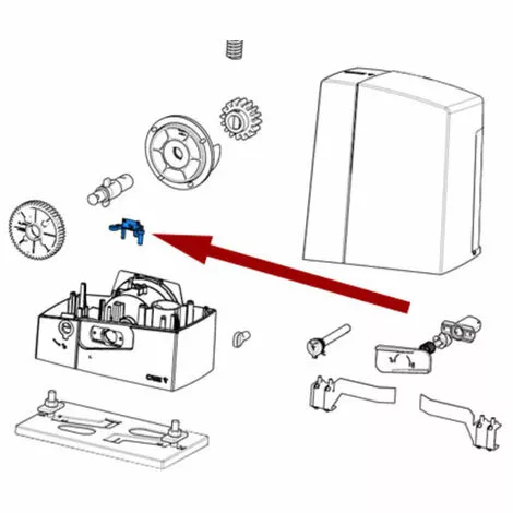 Came Pièce Détachée Microinterrupteur Sécurité Déverrouillage Bxv 88001-0168 1 Came Pièce Détachée Microinterrupteur Sécurité Déverrouillage Bxv 88001-0168