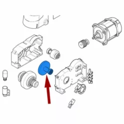 Came Pièce Détachée Arbre Deuxième Réduction Emega 119rie063