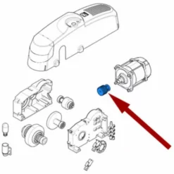 Came Pièce Détachée Vis Sans Fin Emega 119rie058