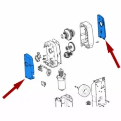 Came Pièce Détachée Plastiques Supérieurs Emega40 119rie200