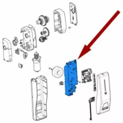 Came Pièce Détachée Support Carte Emega40 119rie202