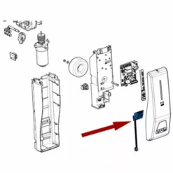 Came Pièce Détachée Carte Boutons Emega40 Ver 119rie203