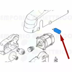 Came Pièce Détachée Condensateur 16 MF Avec Câbles Et Vis 119rir276 -CAME Soldes Boutique 26520534 3