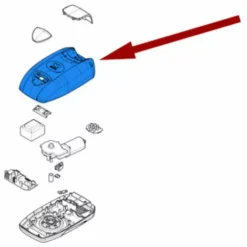 Came Pièce Détachée Couvercle Motoréducteur V6000 119rie163