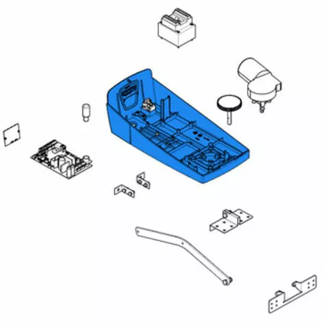 Came Pièce Détachée Base Réducteur Ver Lpus 88001-0040 1 Came Pièce Détachée Base Réducteur Ver Lpus 88001-0040