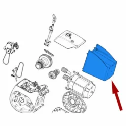 Came Pièce Détachée Couvercle Moteur C-bx 119ricx035