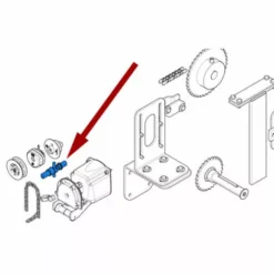 Came Pièce Détachée Arbre Treuil C-bx 119ricx007