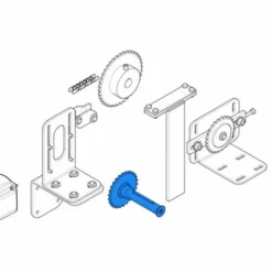 Came Pièce Détachée Arbre Transmission C-bx 119ricx013