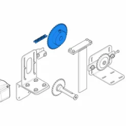 Came Pièce Détachée Pignon Et Chaîne C-bx 119ricx016
