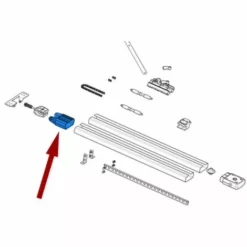 Came Pièce Détachée Support Tendeur De Chaîne Ver 119rie111