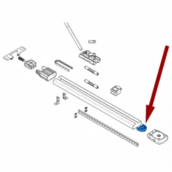 Came Pièce Détachée Poulie Transmission à Courroie Ver 119rie124