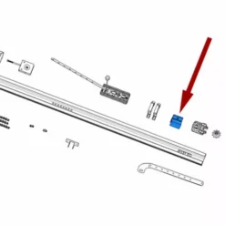 Came Pièce Détachée ètriers De Fixation Rail V6000 119rie176