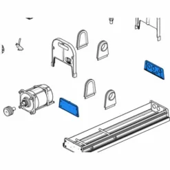 Came Pièce Détachée Bouchons Latéraux Couvercle F4000 119rid248