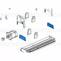 Came Pièce Détachée Bouchons Latéraux Couvercle F4000 119rid248 -CAME Soldes Boutique 28486117 3