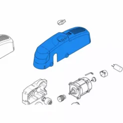Came Pièce Détachée Couvercle Motoréducteur Emega 119rie051