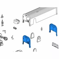 Came Pièce Détachée Bouchons Latéraux Et Couvercle F4000 119rid249