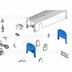 Came Pièce Détachée Bouchons Latéraux Et Couvercle F4000 119rid249 -CAME Soldes Boutique 28614498 3