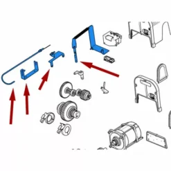 Came Pièce Détachée Groupe Déverrouillage F4000 88001-0246