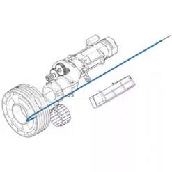 Came Pièce Détachée Cordon Déverrouillage H40 119rih013