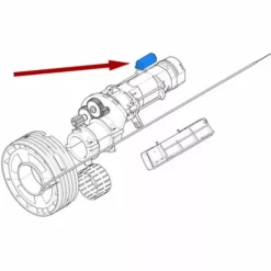Came Pièce Détachée Condensateur 16 MF Avec Câbles Et Vis 119rir280
