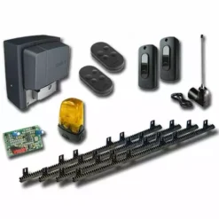 Came Kit Complet Motorisation 801ms-0020 + 4 Mt Crémaillère Nyl Empu2923crem