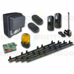 Came Kit Complet Motorisation 801ms-0020 + 4 Mt Crémaillère Nyl Empu2923crem -CAME Soldes Boutique 29758406 3