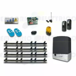 Came Connect Kit Automatisme 801ms-0180 + 4 Mt Crémaillère Nyl Emp8k01ms-004crem -CAME Soldes Boutique 29758417 3