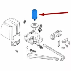 Came Pièce Détachée Moteur 24v Fast70 119rid485