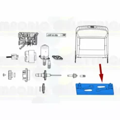 Came Pièce Détachée Base Fixation Motoréducteur Bz 119ribz002 -CAME Soldes Boutique 30325604 3